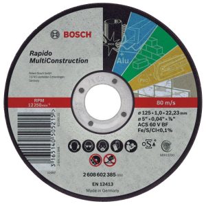 REZNA PLOČA RAVNA RAPIDO MULTI CONSTRUCTION
