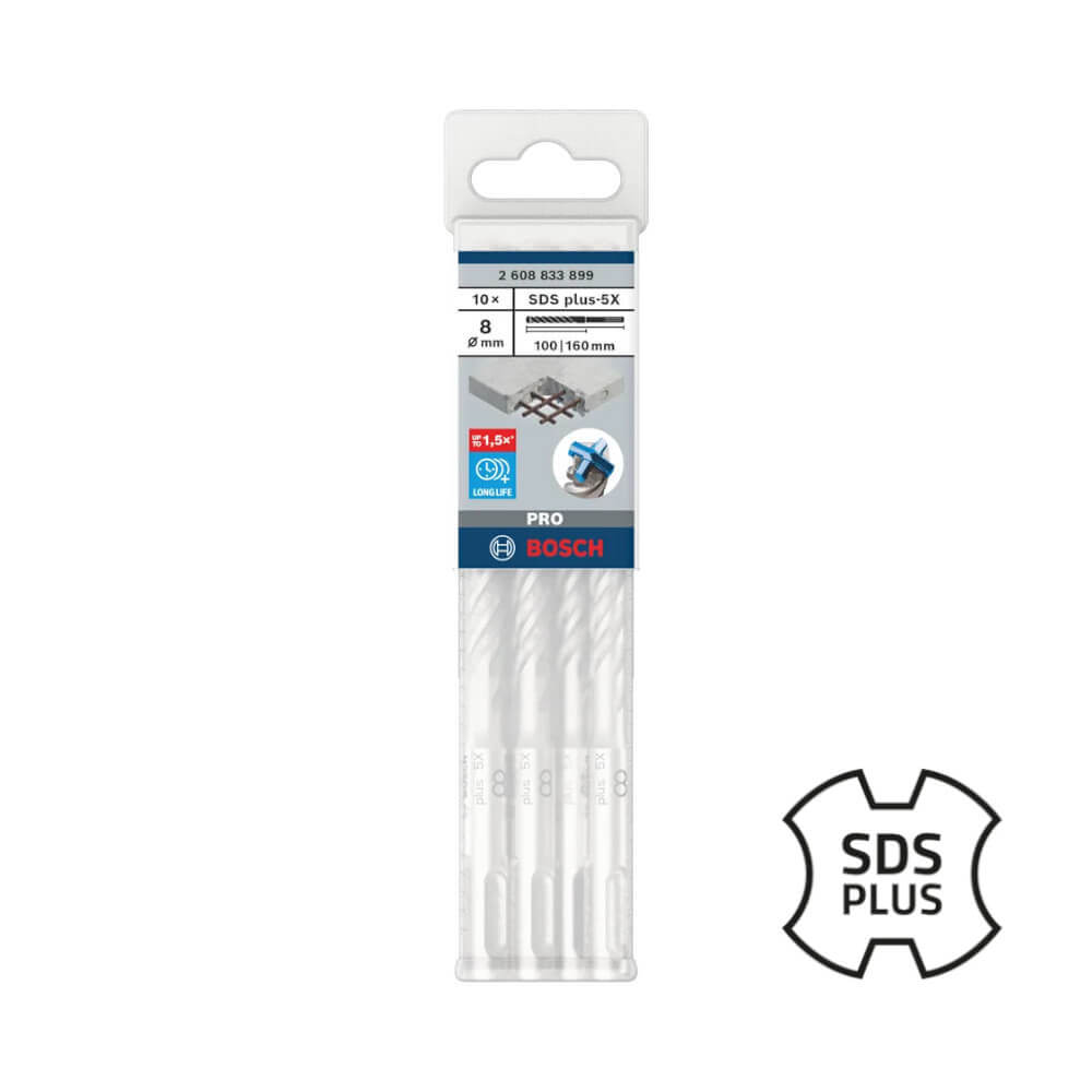 SVRDLO BOSCH SDS PLUS-5X 8x150 10