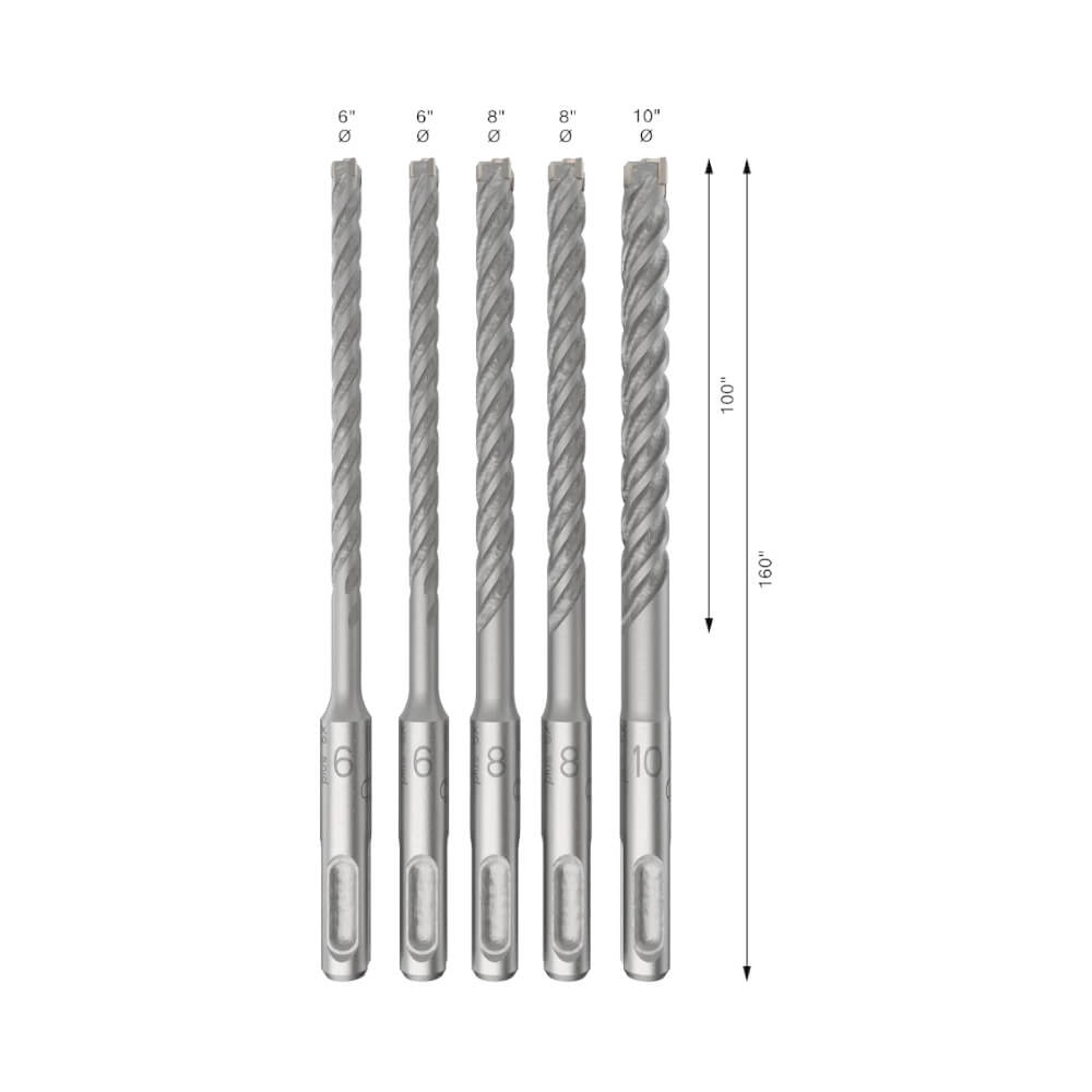 SVRDLO BOSCH SDS PLUS-5X 6/6/8/8/10x100