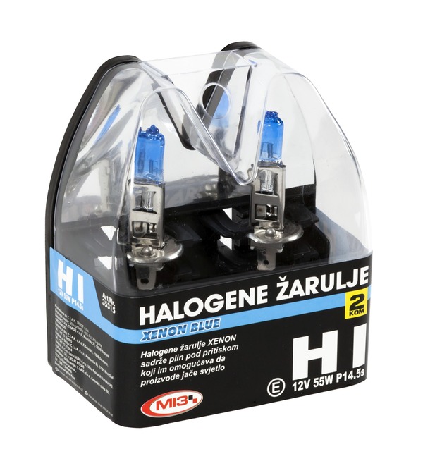 ŽARULJE MI3 H1 12V 55W XENON BLUE 2/1 (PVC KUTIJA)