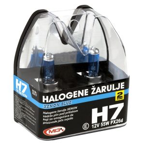 ŽARULJE MI3 H7 12V 55W XENON BLUE 2/1 (PVC KUTIJA)
