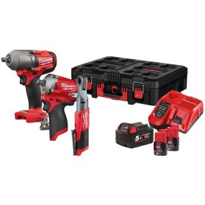 AKU KOMPLET ČGRTALJKA + UDARNI ODVIJAČI 1/2" 4933471328-MWU