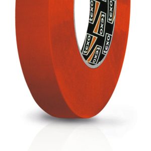 TRAKA OBOSTRANO LJEPLJIVA TANKA 180°C CRVENA 19MM