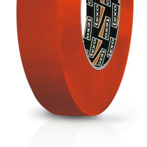 TRAKA OBOSTRANO LJEPLJIVA TANKA 180°C CRVENA 25MM