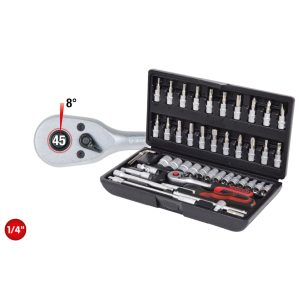 SET NASADNIH KLJUČEVA 1/4" 48-DIJELNI KS TOOLS 917.0648