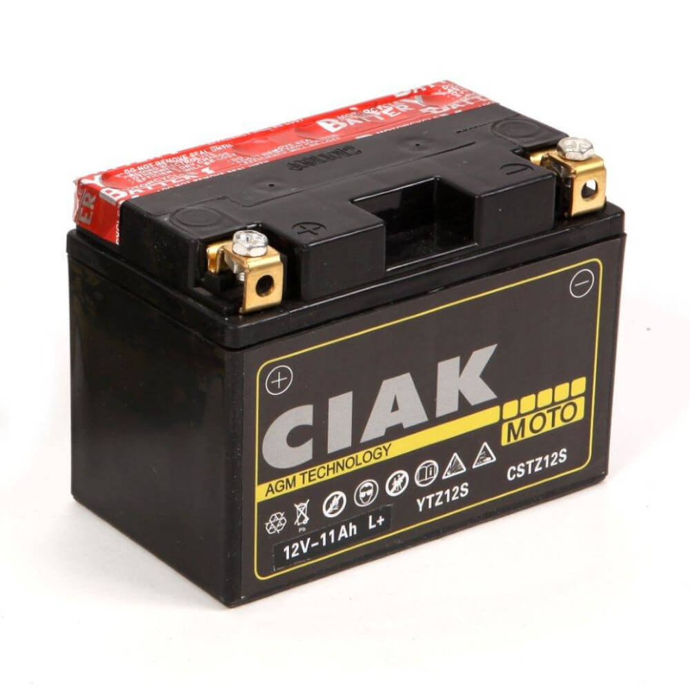 AKUMULATOR MOTO CIAK STARTER 12V-11AH +D