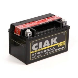 AKUMULATOR MOTO CIAK STARTER AGM 12V-7AH L+