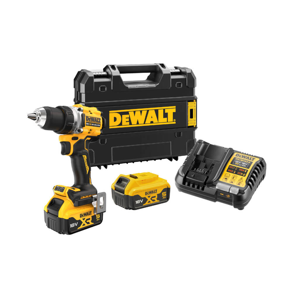 AKU BUŠILICA-ODVIJAČ DEWALT DCD800P2T-QW 18 V, 5,0 Ah, S BATERIJOM I PUNJAČEM