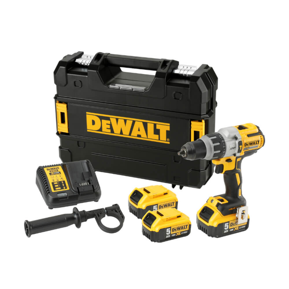 AKU BUŠILICA UDARNA DEWALT DCD996P3-QW 18 V, 5,0 Ah, S BATERIJOM I PUNJAČEM