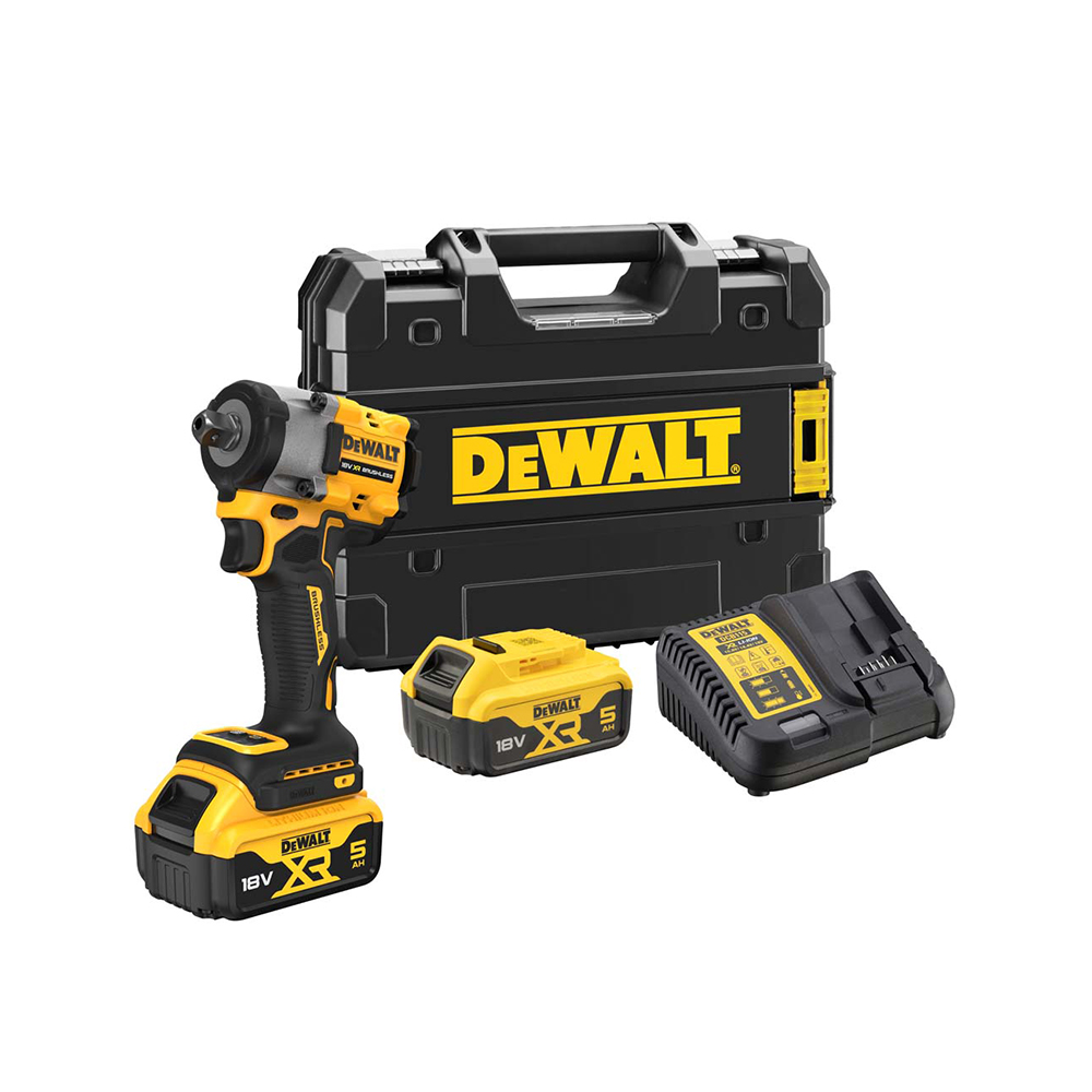 AKU UDARNI ODVIJAČ 1/2" DEWALT 18V 406NM 2X 5