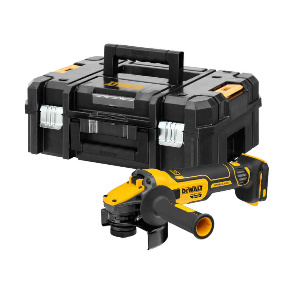 AKU BRUSILICA KUTNA DEWALT DCG409NT-XJ 18V 6,0Ah SOLO MODEL