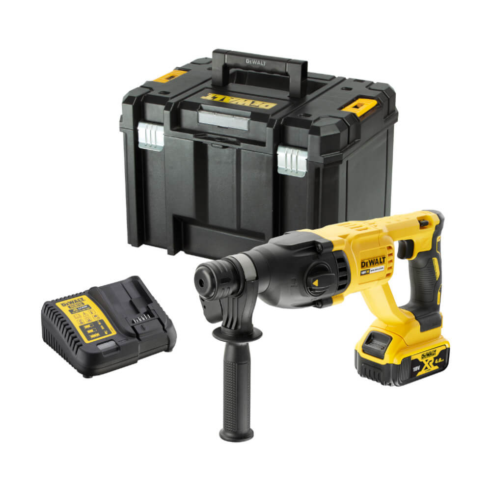 AKU BUŠAĆI ČEKIĆ DEWALT DCH133M1-QW 18 V, 4,0 Ah, 2,6 J, S BATERIJOM I PUNJAČEM