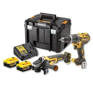 SET ALATA AKU DEWALT DCK2080P2T-QW BUŠILICA ODVIJAČ + KUTNA BRUSILICA