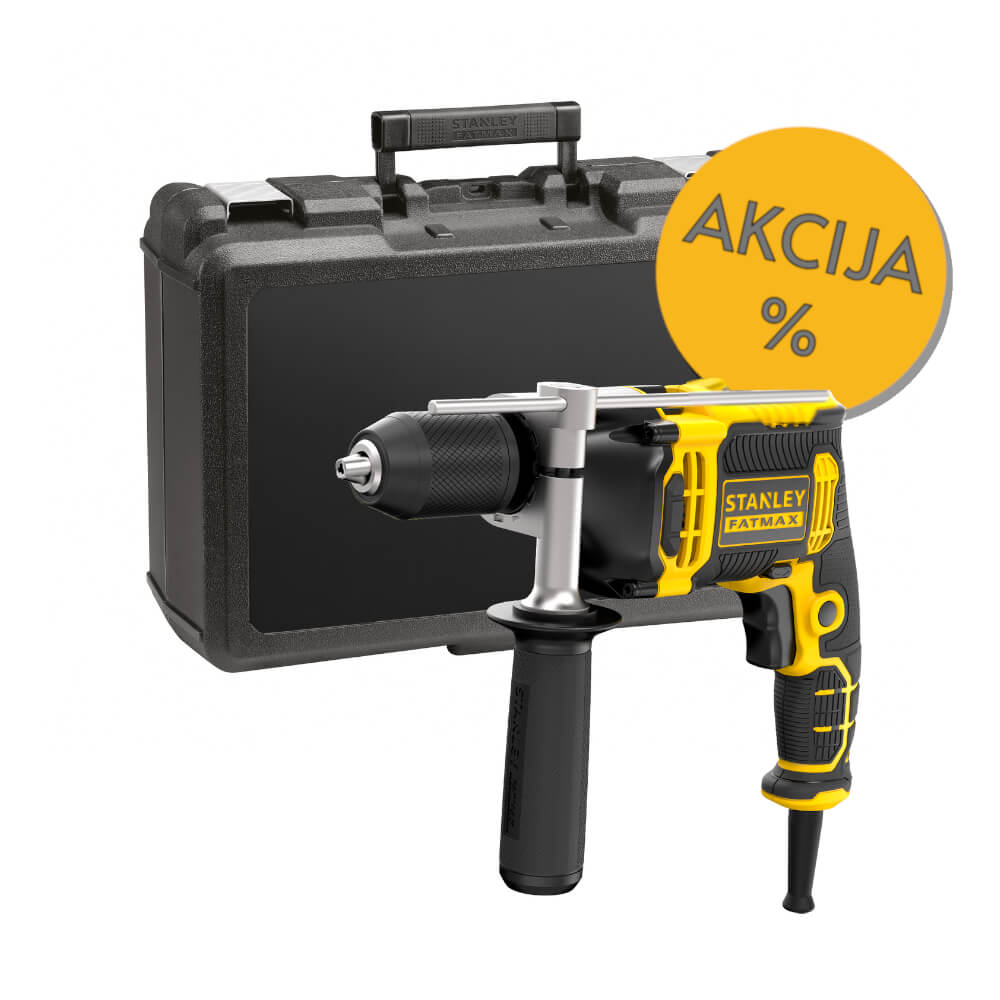BUŠILICA UDARNA STANLEY FMEH750K-QS 750 W KIT BOX