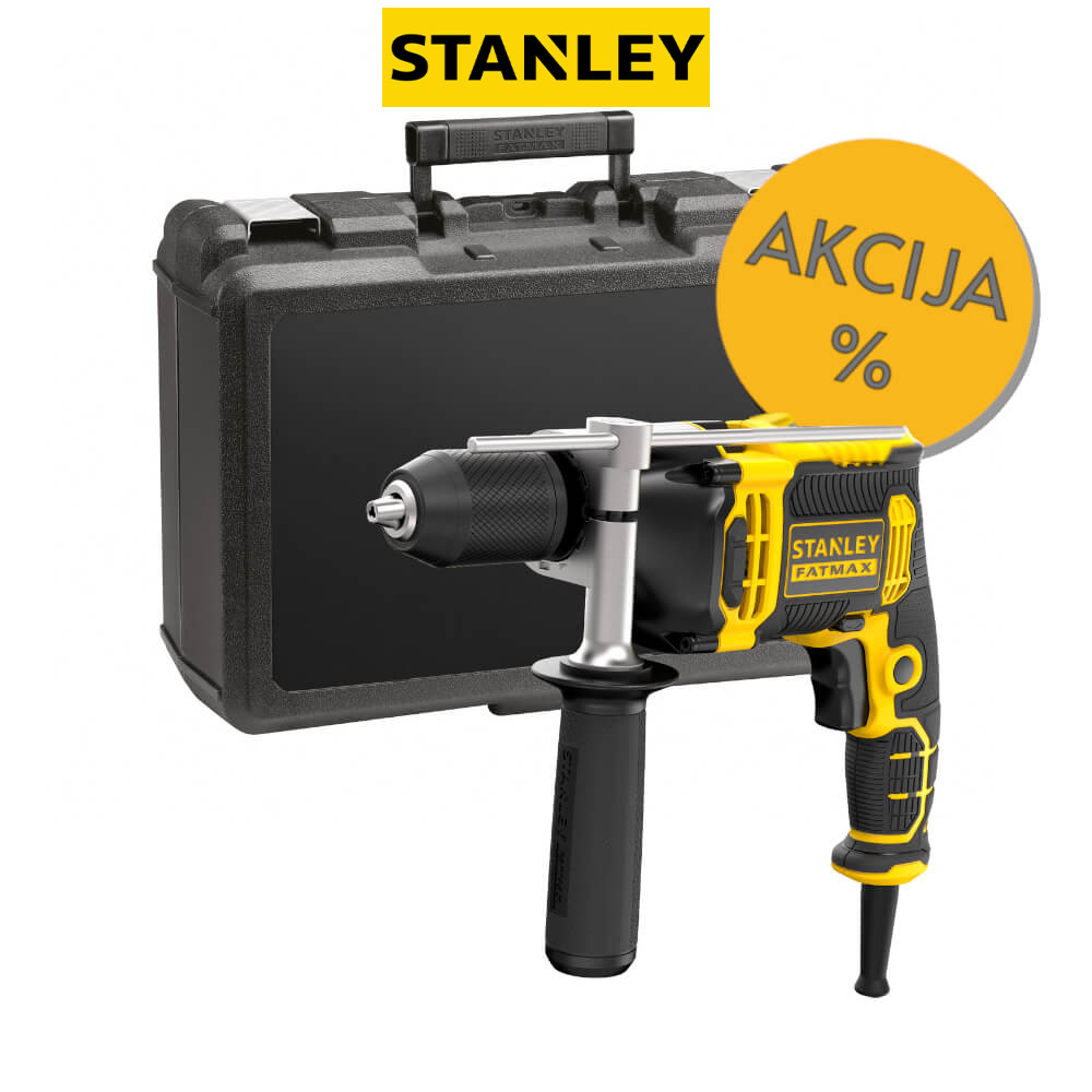 BUŠILICA UDARNA STANLEY FMEH750K-QS 750 W KIT BOX