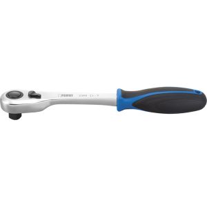ČEGRTALJKA (RAČNA) 1/2" 90 ZUBA SA PREBACIVAČEM DUŽINE 265MM FERVI