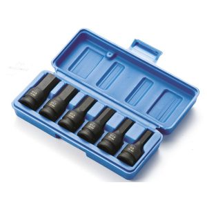 SET NASADNIH KLJUČEVA 1/2" IMBUS UDARNI 8-19MM 6-DIJELNI FERVI