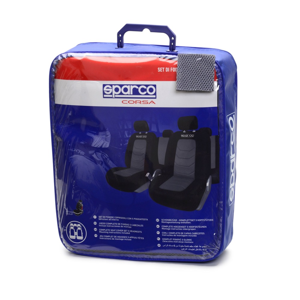 SPARCO AUTOPRESVLAKE 1019GR (SIVA/CRNA)
