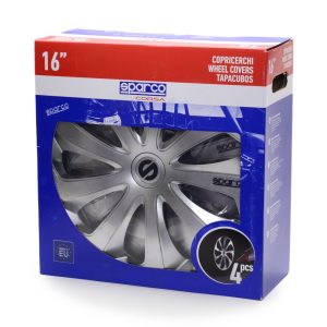 SPARCO RATKAPE SICILIA 16" 4/1 SREBRNA