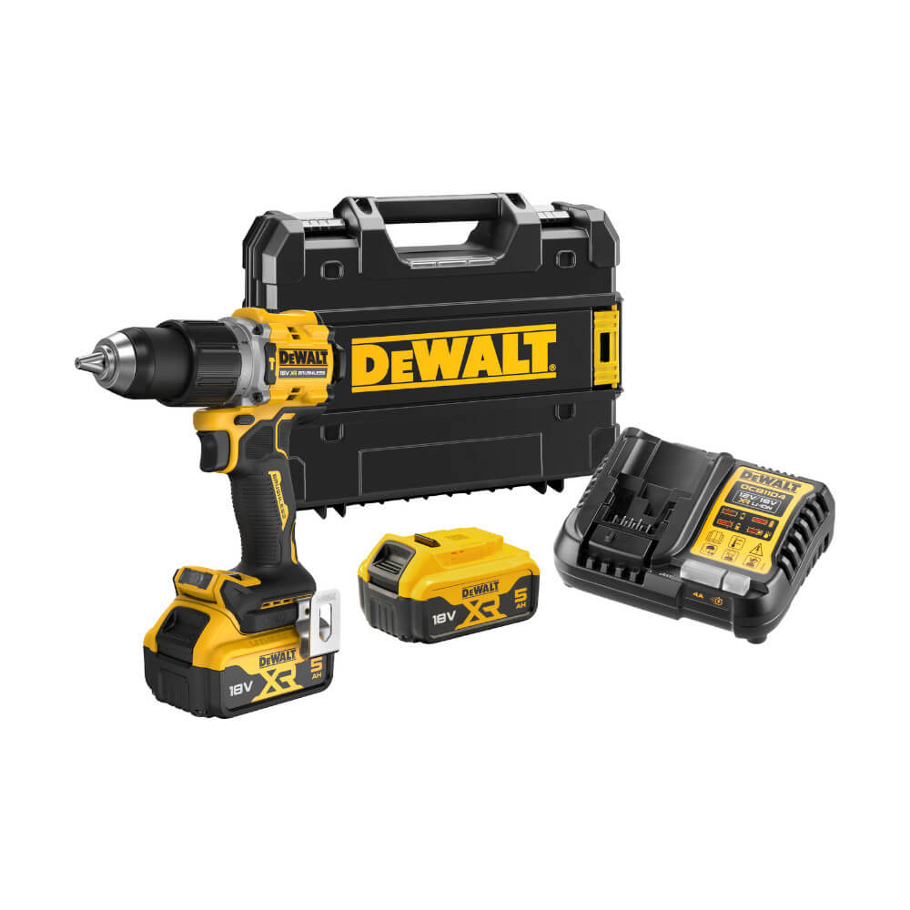 AKU BUŠILICA-ODVIJAČ DEWALT DCD805P2T-QW 18 V, 5 Ah S BATERIJOM I PUNJAČEM