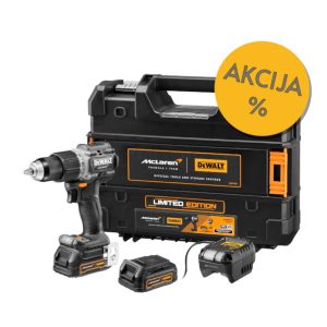 AKU UDARNA BUŠILICA 18V DEWALT McLaren DCD85ME2GT-QW 2x1,7Ah PUNJAČ I TSTAK