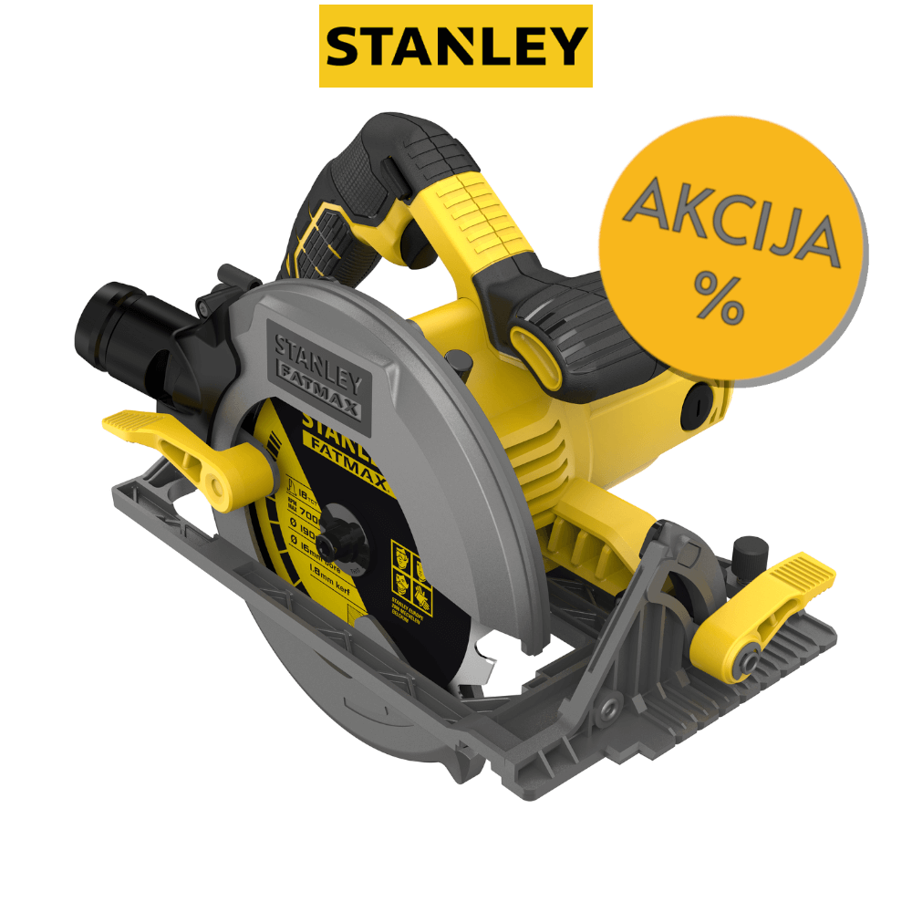 PILA KRUŽNA STANLEY FME301-QS 190 mm 1650 W AKCIJA