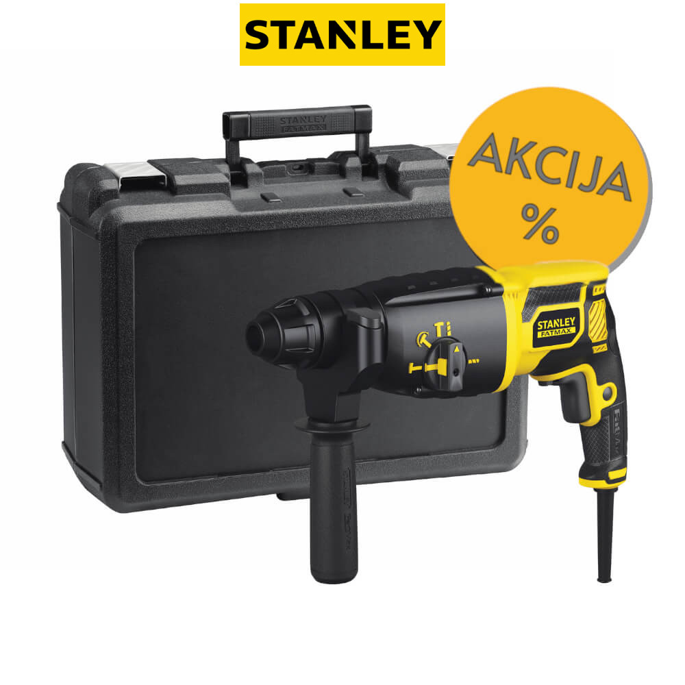 BUŠILICA UDARNA STANLEY FME500K-QS SDS PLUS 750 W 1,8 J